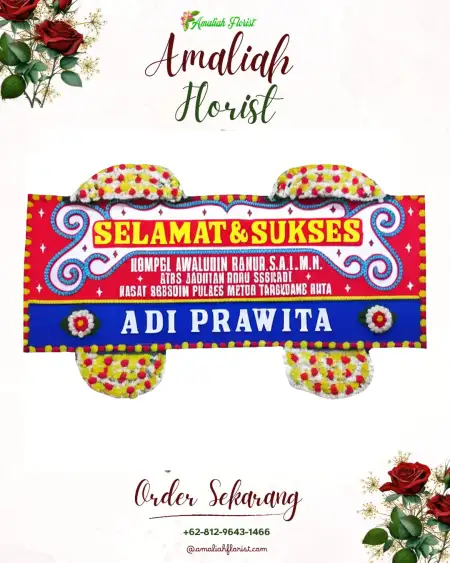 Papan Bunga Ucapan Selamat purabaya